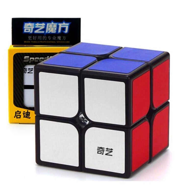 Rubik 2x2 QiDi 2x2 S Stickerless 2 Tầng Rubik Ma Thuật