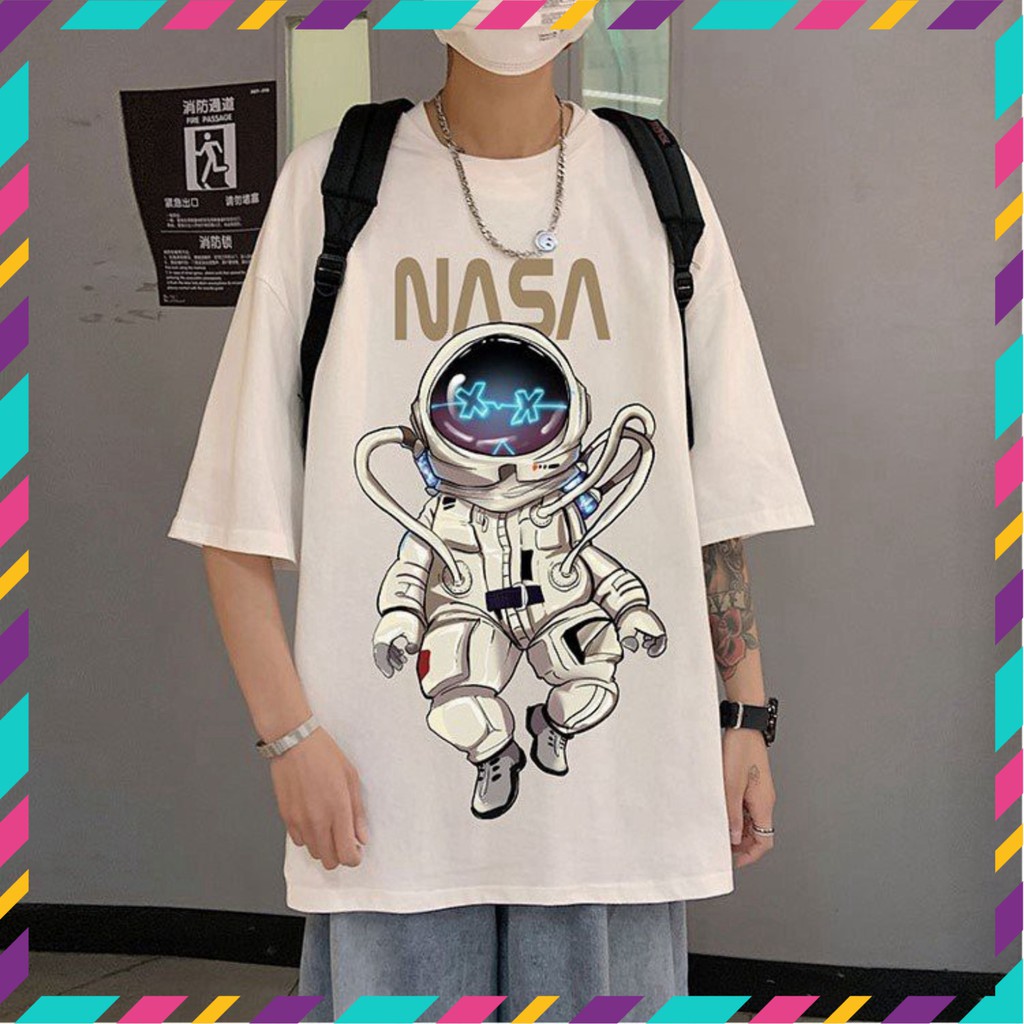 Áo Thun Tay Lỡ Form Rộng NASA Siêu Hot🍁 Unisex nam nữ đều mặc được | WebRaoVat - webraovat.net.vn