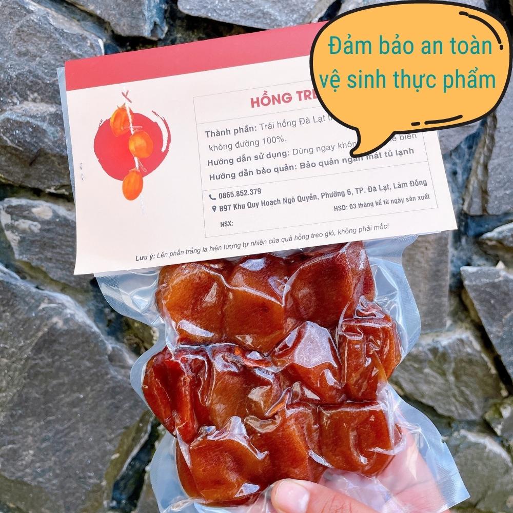 Hồng treo gió đà lạt 300gr, trái cây sấy đặc sản đà lạt