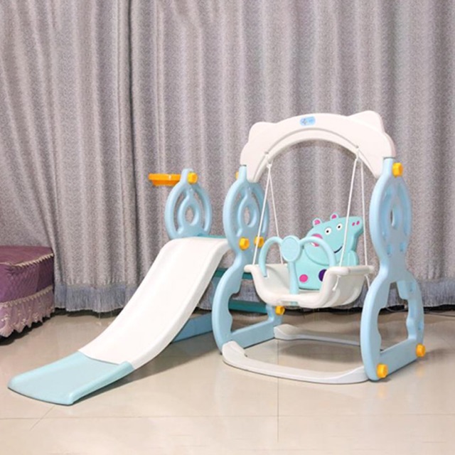 [Trợ giá] Cầu trượt xích đu bonmart nhựa cao cấp an tòn cho bé