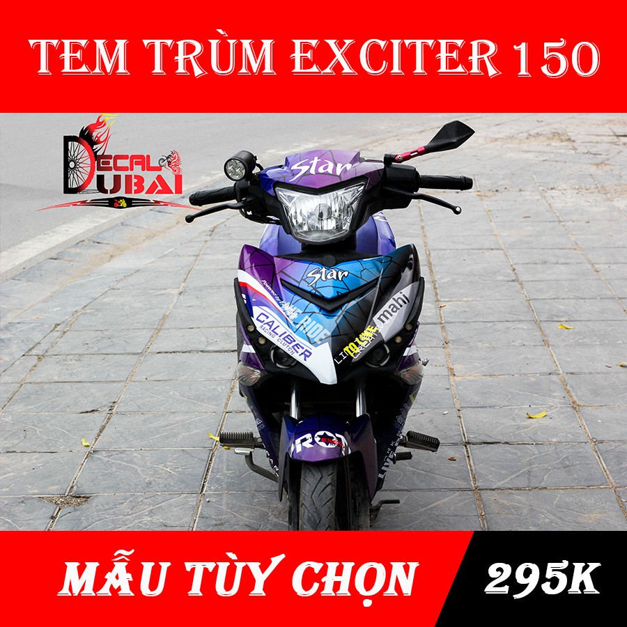 Tem Trùm Exciter 150 17ACE Đổi Màu