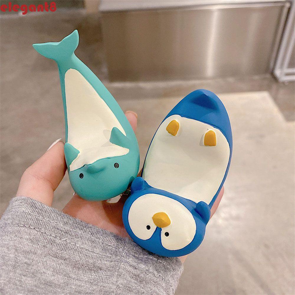 Giá Đỡ Điện Thoại Để Bàn Hình Cá Heo / Chim Cánh Cụt Đáng Yêu