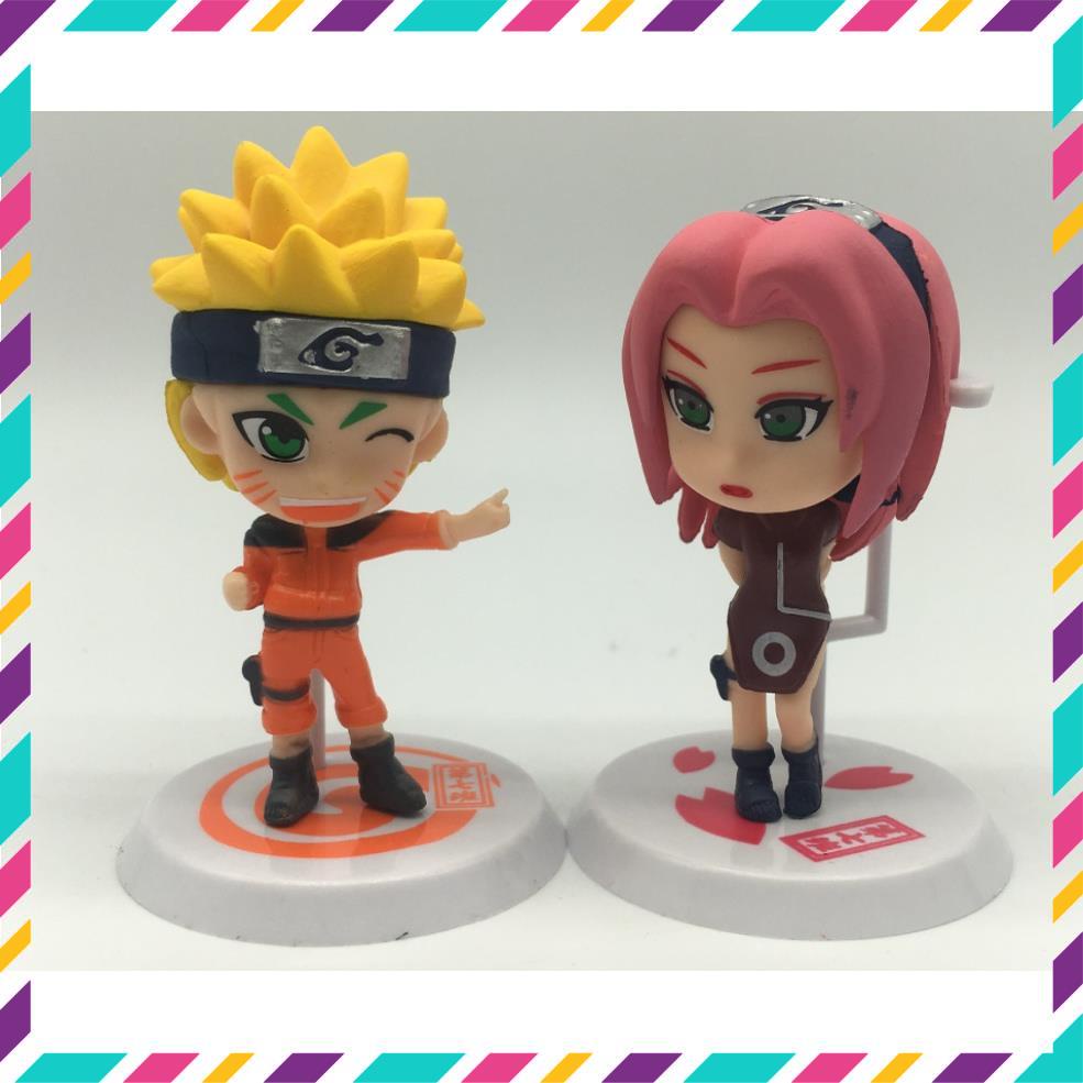 Mô Hình Nhân Vật ChiBi Naruto,siêu dễ thương