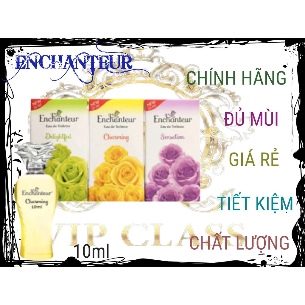 [MỚI] DÒNG NƯỚC HOA TIỆN DỤNG ENCHANTUER 10ML.