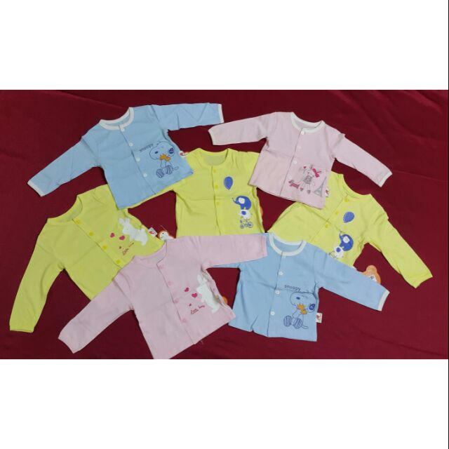 Áo tay dài Tom's Kid nhãn hiệu đồ sơ sinh Việt Nam cao cấp, với phương châm sản phẩm dành cho bé thơ tốt và an toàn nhất