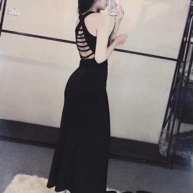 maxi đan lưng ( kèm ảnh thật )