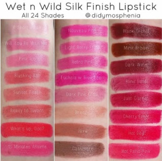 [CÓ BILL] Son Wet n Wild Silky Finish