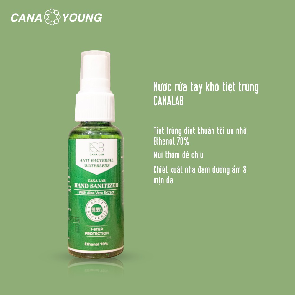 XỊT KHỬ TRÙNG KHÁNG KHUẨN CÁ NHÂN CANALAB