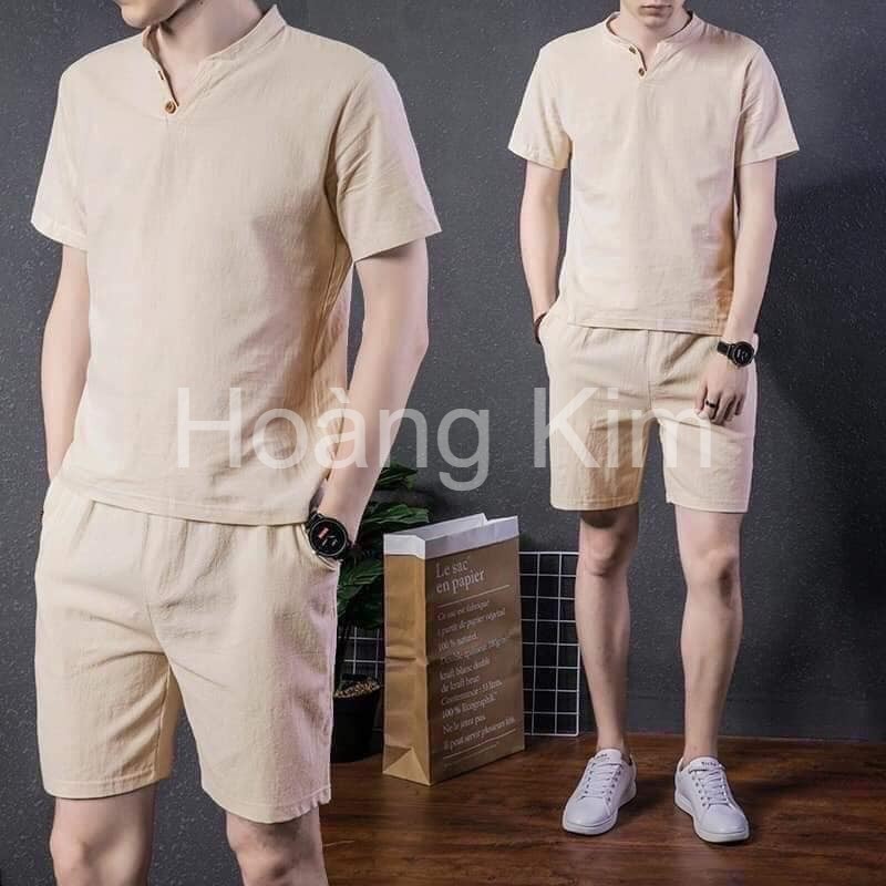 Bộ Quần Áo Nam Thu Đông Vải Đũi Loại Xịn - Đồ Ngủ Nam Mặc Ở Nhà | BigBuy360 - bigbuy360.vn