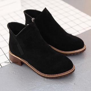 Giày Boot Da Lộn Thời Trang Cho Nữ