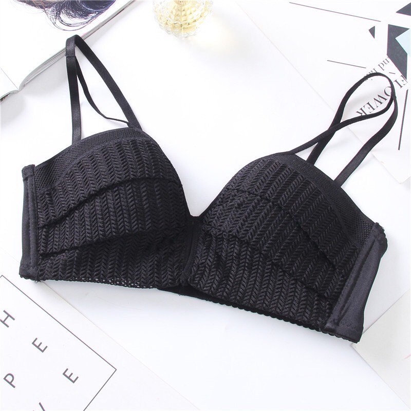 Áo Lót Nâng Ngực, Ren Đan Thông Hơi Không Gọng AL18 | BigBuy360 - bigbuy360.vn