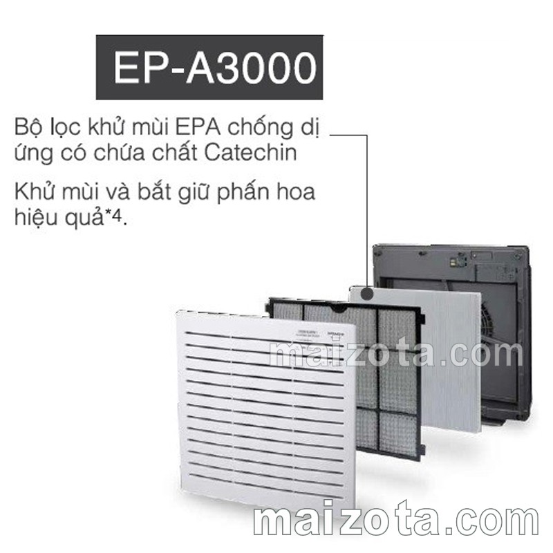 Màng lọc tích hợp Hepa và Carbon máy Hitachi EP-A5000