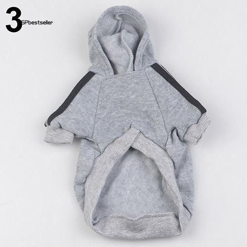Áo hoodie kẻ sọc dành cho thú cưng