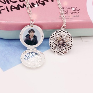   80k  Vòng cổ IN HÌNH MÃ GIA KỲ TNT idol thần tượng đóng nắp kim loại xinh xắn 