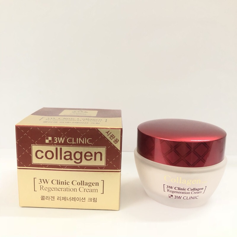 Kem dưỡng da FREESHIP Kem dưỡng chống lão hóa Collagen 3W CLINIC