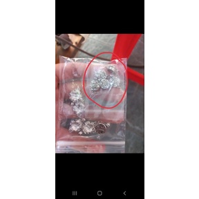 Phụ Kiện Khóa Cài Vòng Cổ Mạ Vàng 18K Đính Ngọc Trai Hình Bông Hoa Tự Làm