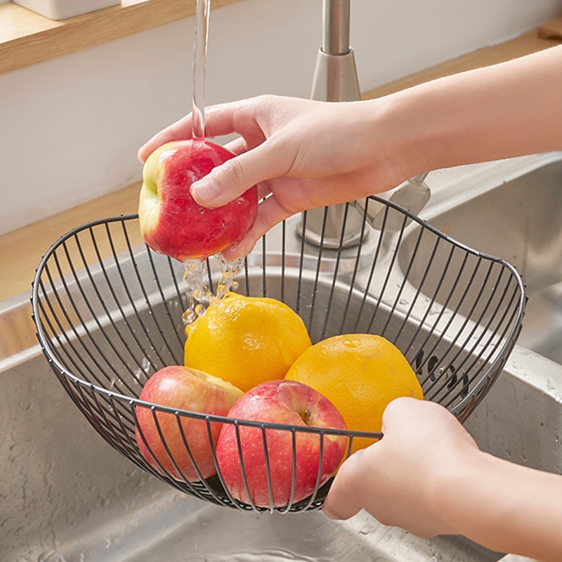 Rổ Sắt Đựng Trái Cây/Kẹo/Thức Ăn Vặt Kiểu Dáng Sáng Tạo