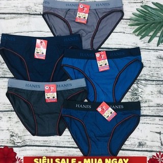 Quần lót nam 𝗛𝗔.𝗡𝗘𝗦𝗦𝗦 quần sịp nam thun cotton thoáng mát cho mọi lứa tuổi CÓ BIG SIZE