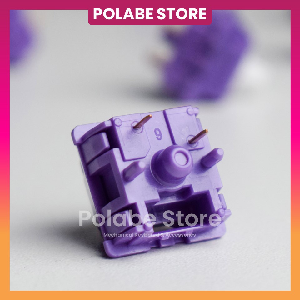 Tecsee Purple Panda Tactile Switches Công Tắc Bàn Phím Cơ - Polabe Store