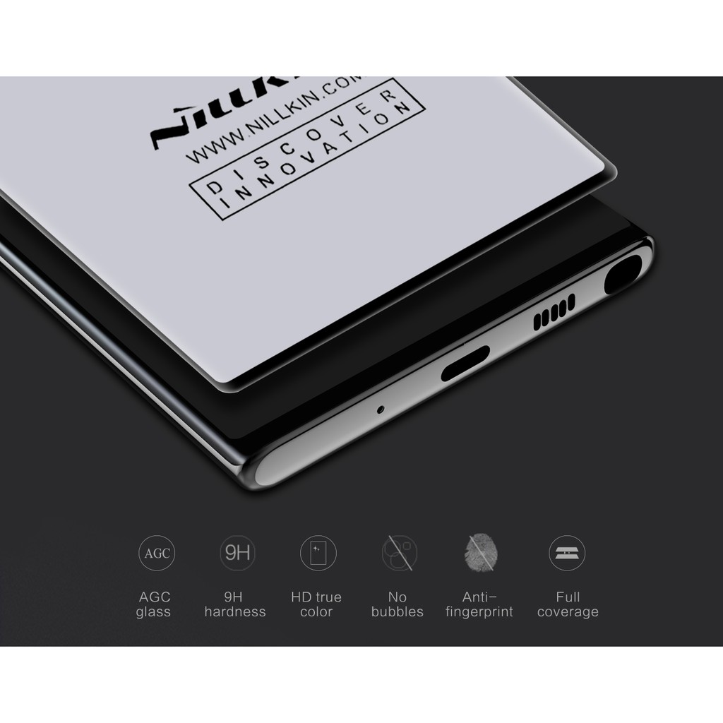 Miếng dán kính cường lực full màn hình Nillkin CP+ 3D Max Samsung Galaxy Note 10+/Note 10 Pro 5G
