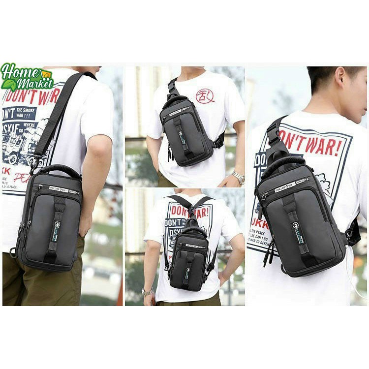 ( Hàng Mới Về ) Túi đeo chéo nam đa năng chống nước bền bỉ, Túi chéo nam TC60-D | BigBuy360 - bigbuy360.vn