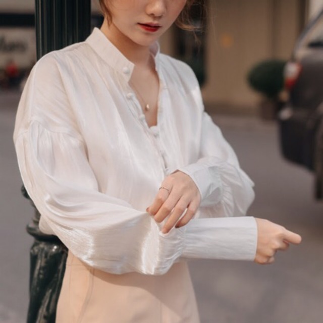 Pure Shirt - Sơmi tay bồng