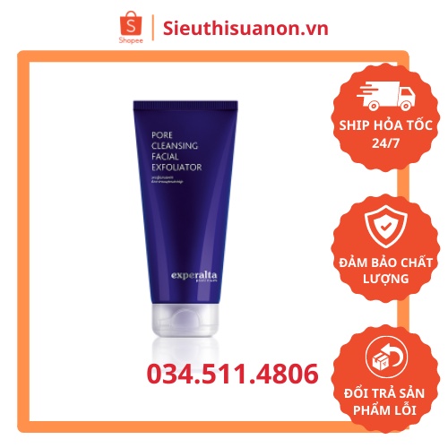 Dầu xóa sổ mô da chết Experalta Platinum Pore Cleansing Facial Exfoliator – 100 ml/tuýp