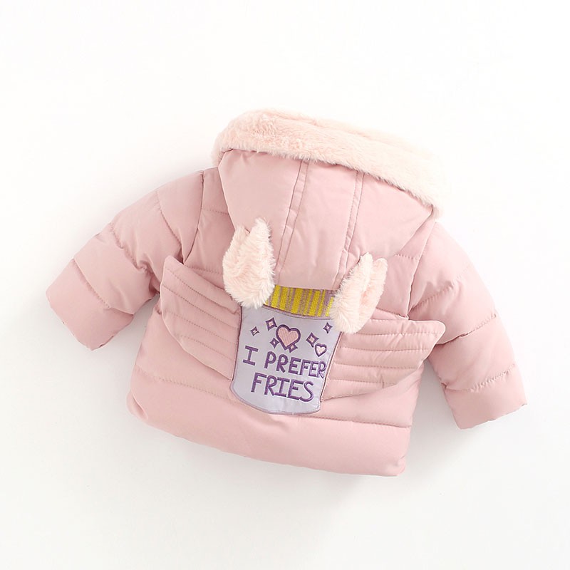 Áo Khoác Nhồi Bông Dày Phong Cách Công Chúa Thời Trang Mùa Đông 2020 Dành Cho Bé Gái ^ o ^ 2020