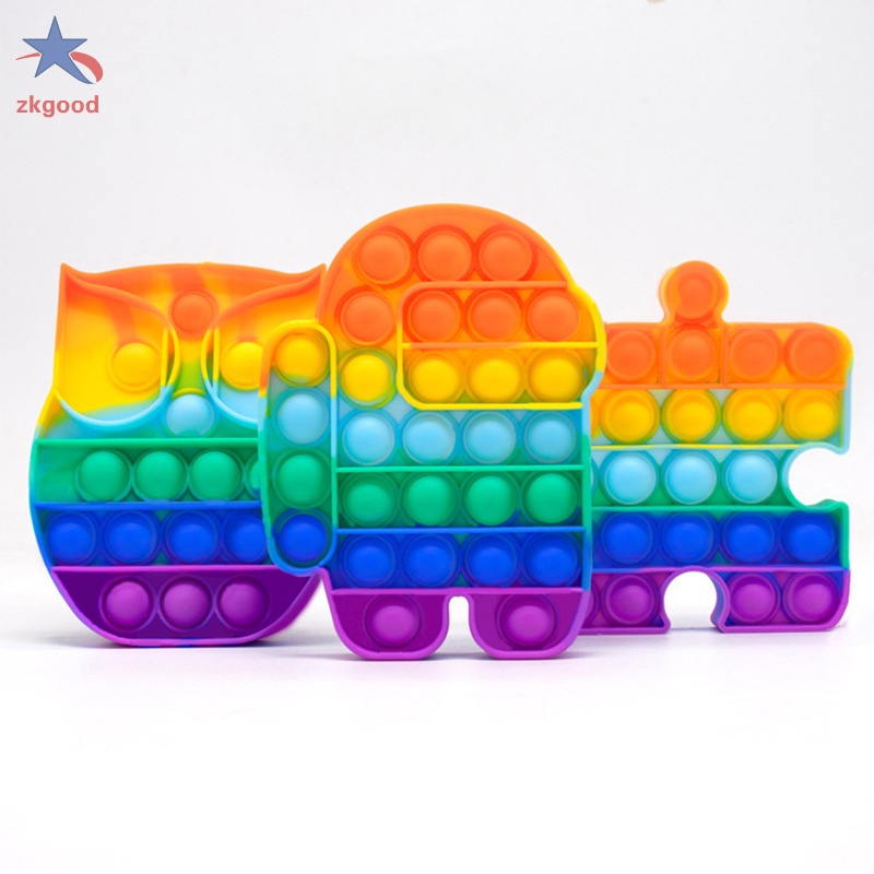 Đồ chơi thư giãn Pop it giải trí thông minh giảm căng thẳng hiệu quả cho người lớn và trẻ em