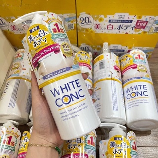 Sữa tắm white conc body 600ml