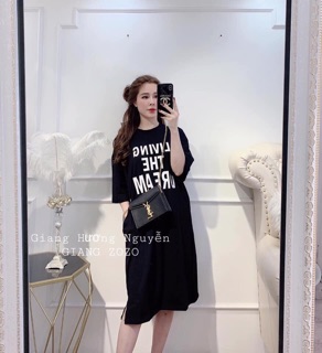 Váy suông dáng rộng cá tính
