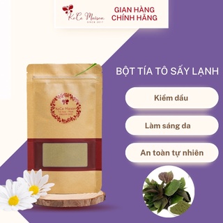 Bột tía tô sấy lạnh 100G (trắng da, kiềm dầu, giảm mụn)