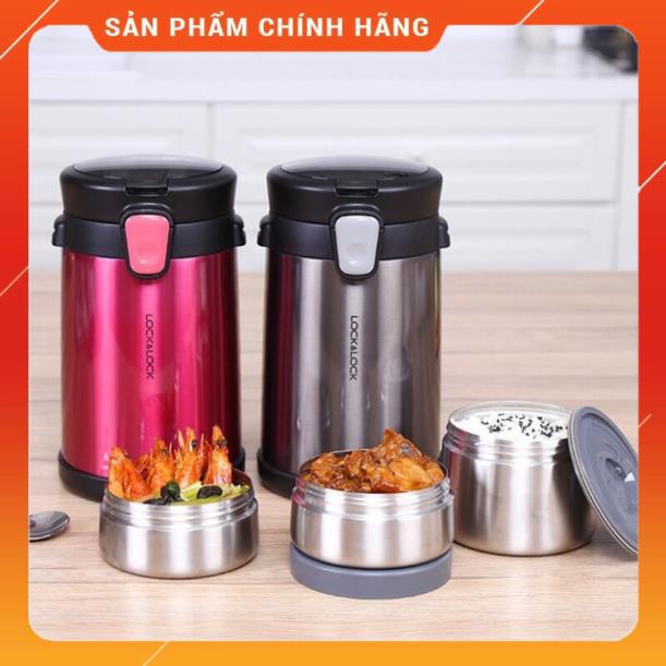 Hộp cơm giữ nhiệt lock&lock 2000ml (LHC8034) #giadungnhaviet88