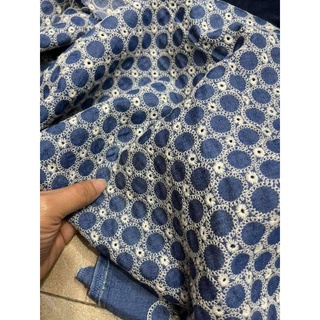 Vải thô boi thêu