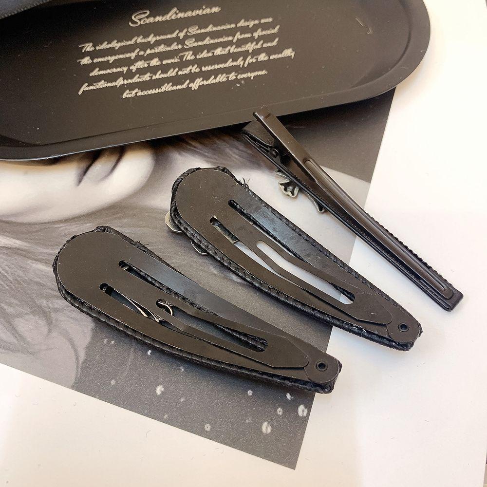 VANES1 Kẹp Tóc Mái Ngang Họa Tiết Hình Học Thời Trang Cho Nữ