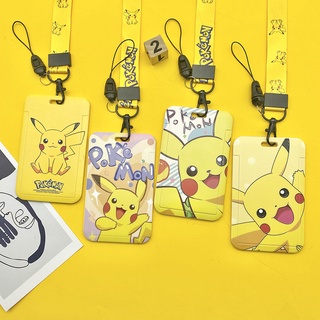 Dây đeo thẻ và bảng tên PIKACHU nhiều mẫu dễ thương cute TY0262