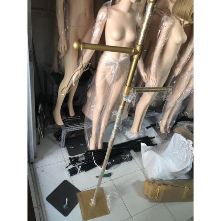 Cây chụp hình treo đồ livestream mạ vàng