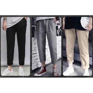 <bigsize> Quần baggy nam kaki có bigsize