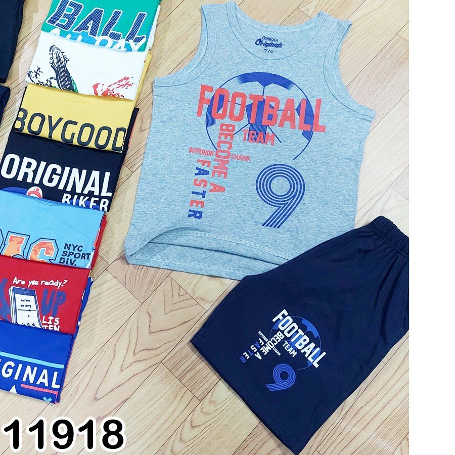 BỘ SÁT NÁCH OSHKOSH SIZE ĐẠI 4T-14T