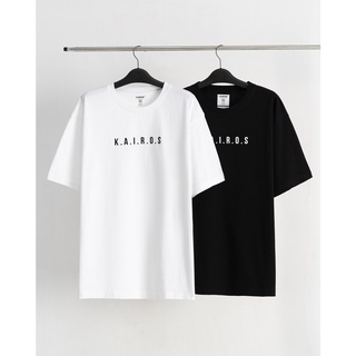 Áo thun tay lỡ oversize kairos the basic tee - 100% cotton - brand kairos
