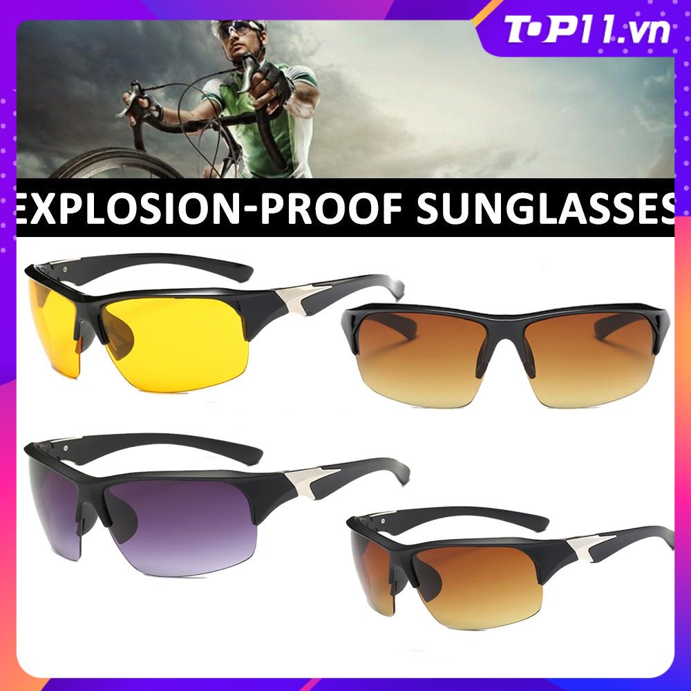 Kính mát đi xe đạp Gương Cho Thể Thao ngoài trời Xe Đạp Cưỡi tầm nhìn ban đêm Dành Cho nam giới và phụ nữ