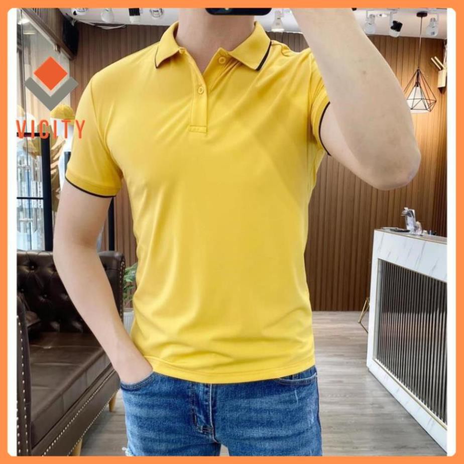 Áo polo nam cao cấp giá rẻ nhiều màu AT02 thời trang nam VICITY | BigBuy360 - bigbuy360.vn