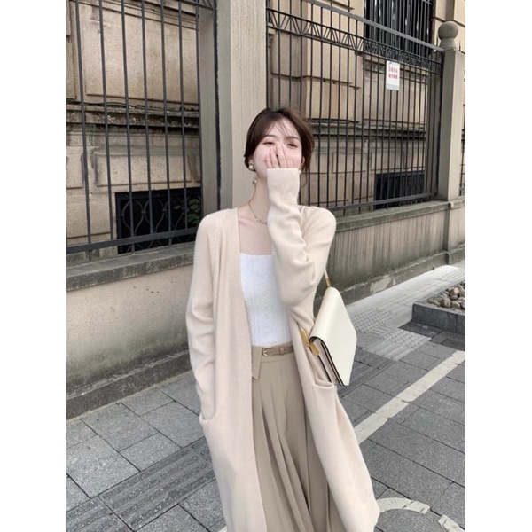 Áo đã có gió cứ về 🌪🌪🌪  Áo cardigan dáng dài xinh đang làm mưa làm gió  👑👑👑