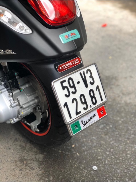 ĐẾ BIỂN SỐ DÀNH CHO VESPA