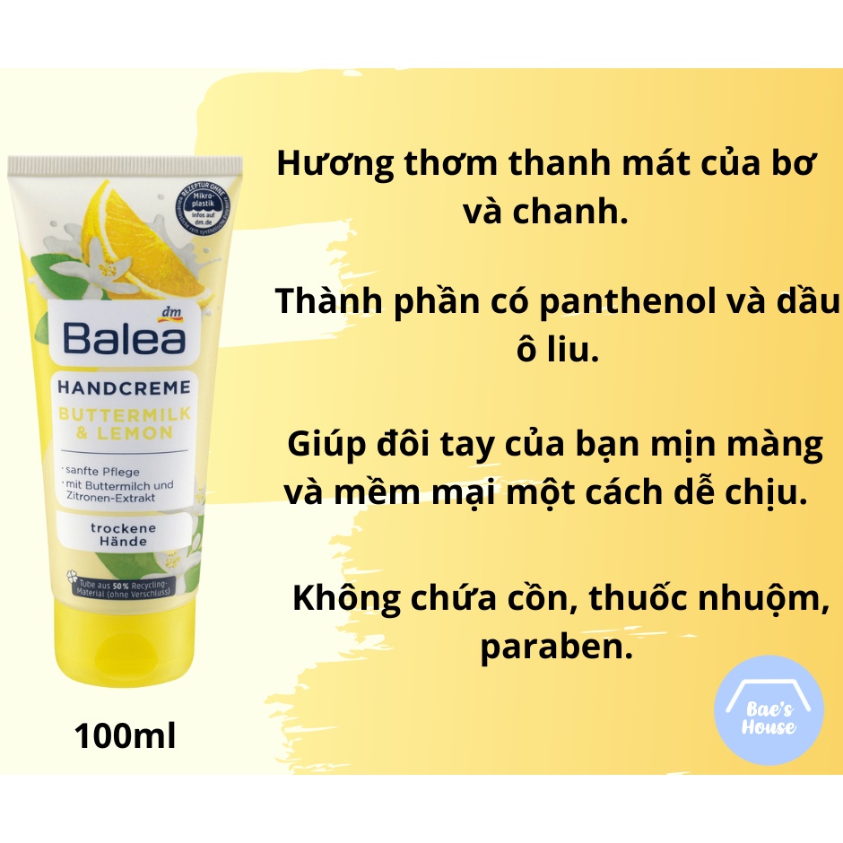 Kem dưỡng tay BALEA