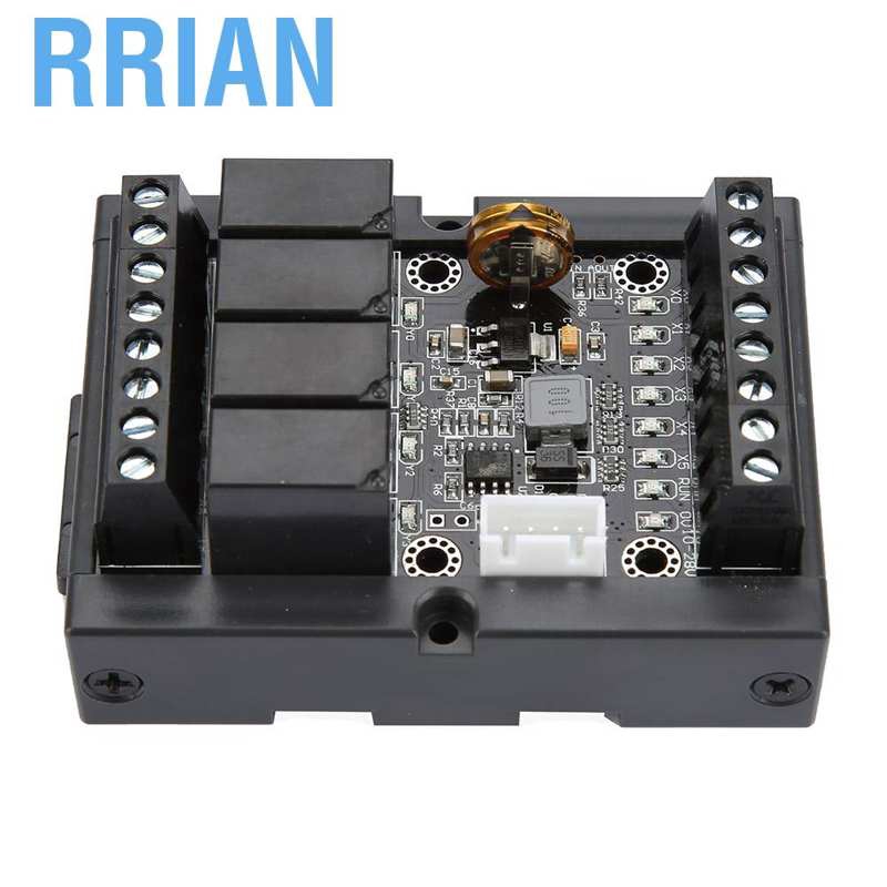 Rrian Qianmei PLC Industrial Control Board FX1N-10MR Programmable Relay Delay Module with Shell