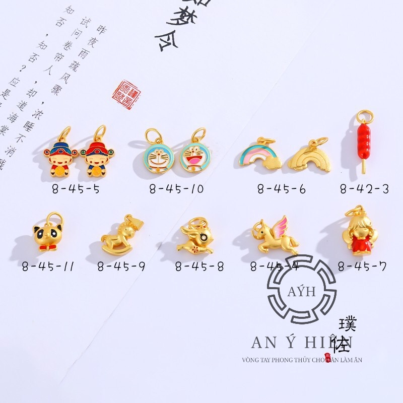 Charm Khóa Doraemon Xanh #C404 ( An Ý Hiên)