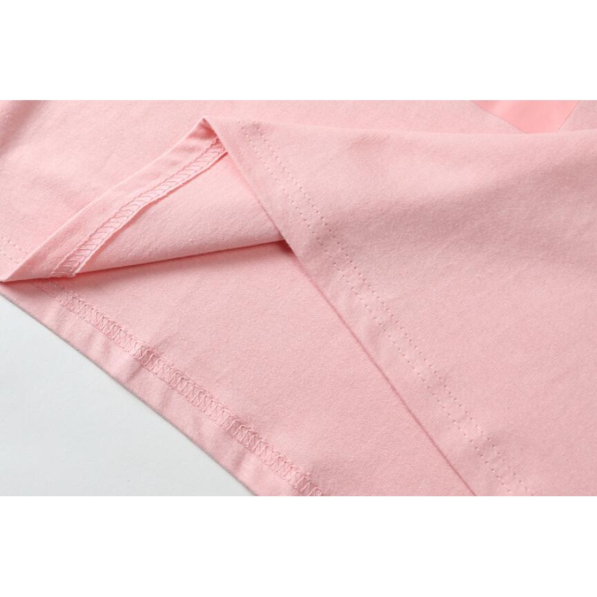 Áo thun cotton tay ngắn in chữ Vlone phong cách thời trang cho nam nữ