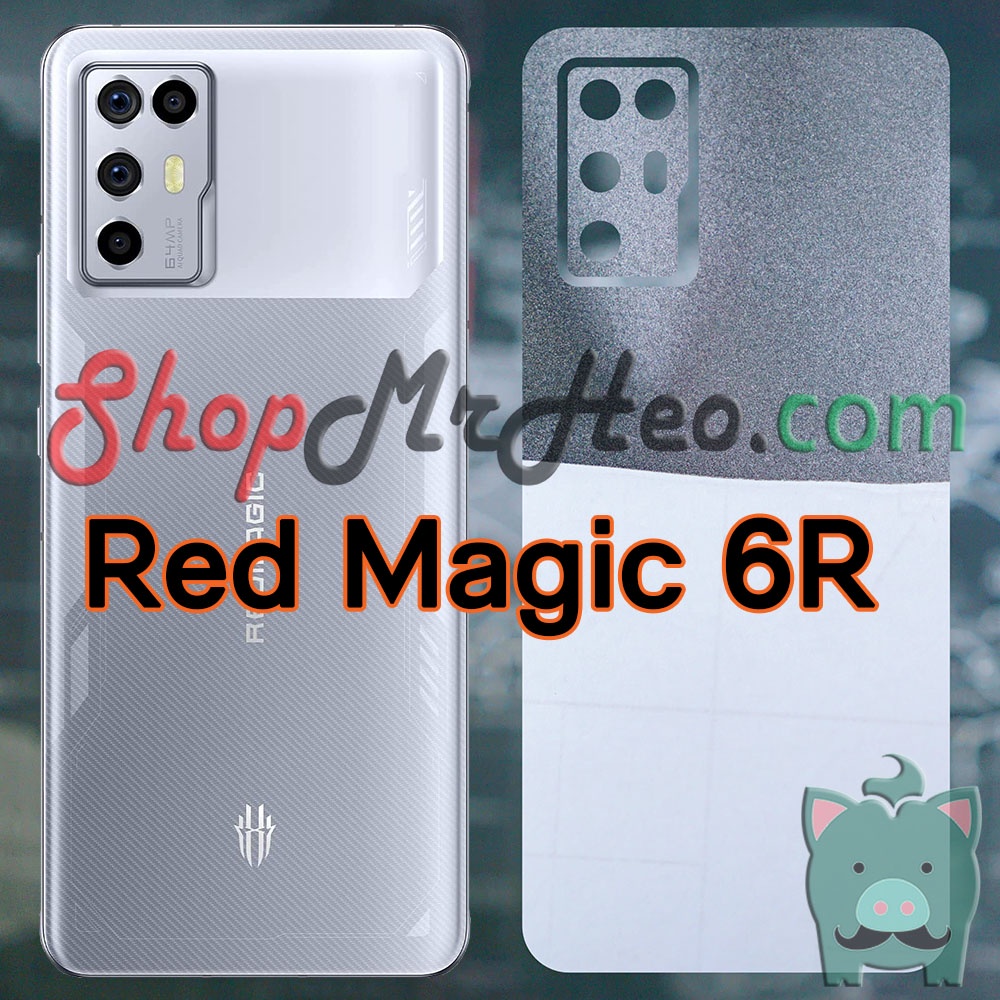 Skin Dán Mặt Sau Lưng Vân 3D ZTE Nubia Red Magic 6 Pro - 6 / 6s - 6R - Magic 5 / 5s