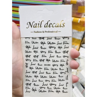 stiker chữ đẹp nét
